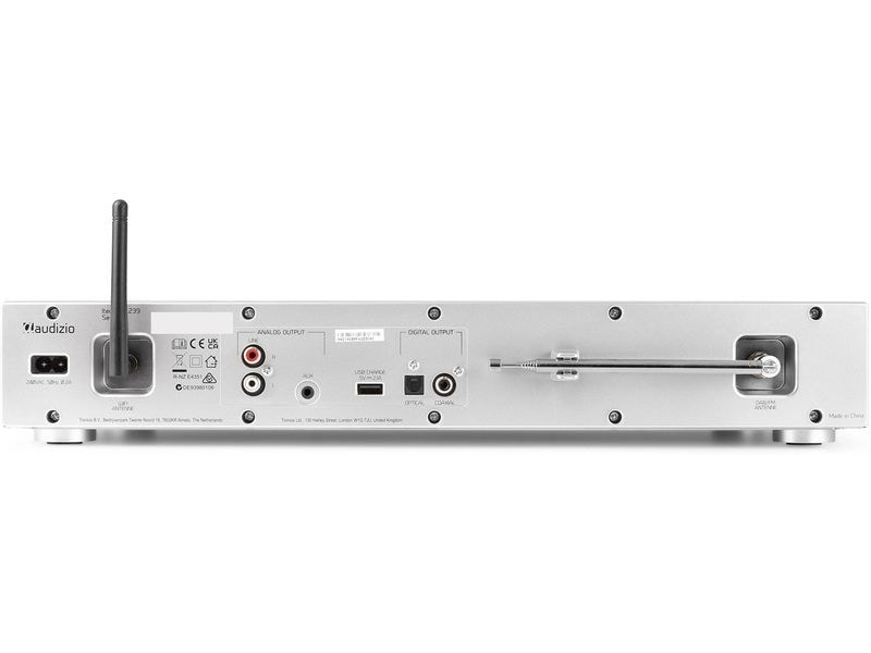Audizio Radio-Tuner Adria Aluminium All-in-One WLAN-Internetradio