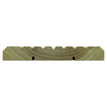 Vlonderplank grenenhout geschaafd ca. 1,9 x 14 cm, lengte ca. 180 cm