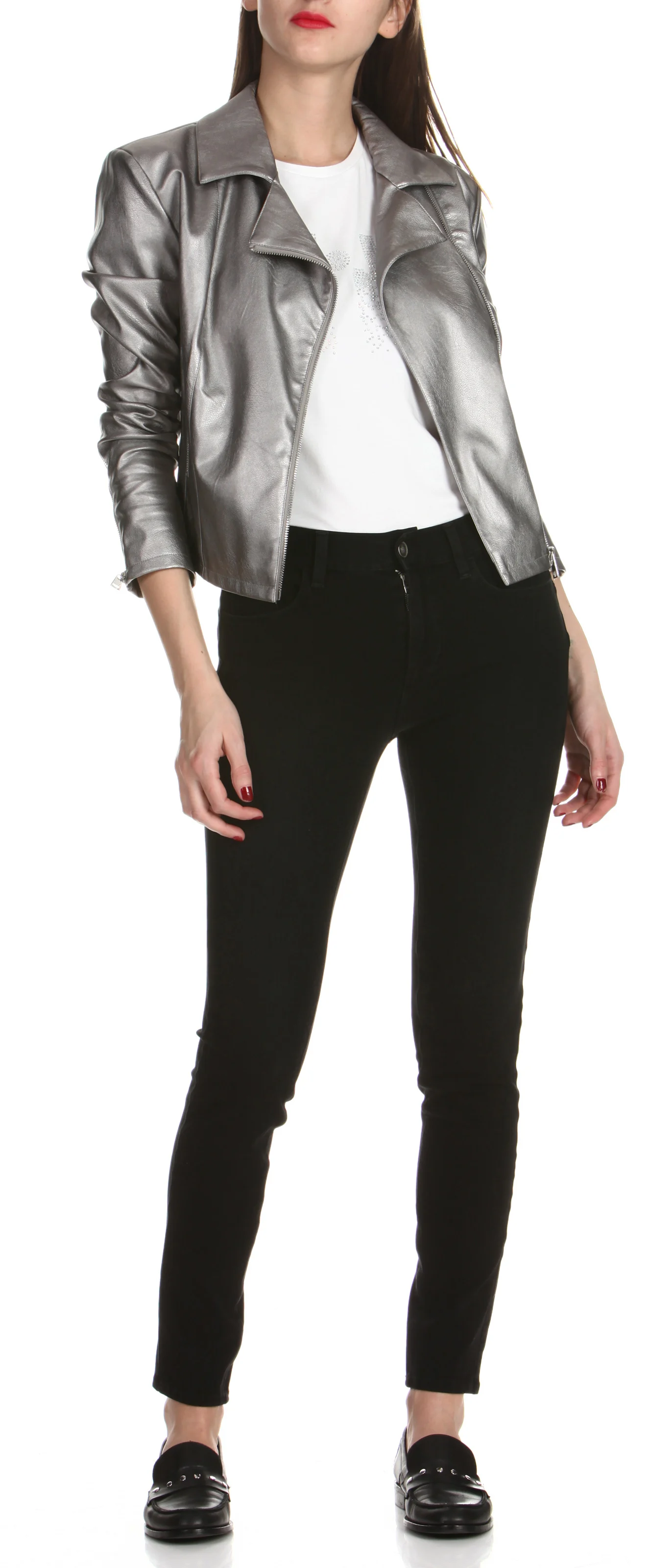 Jean skinny bottom-up taille normale | Jean brut