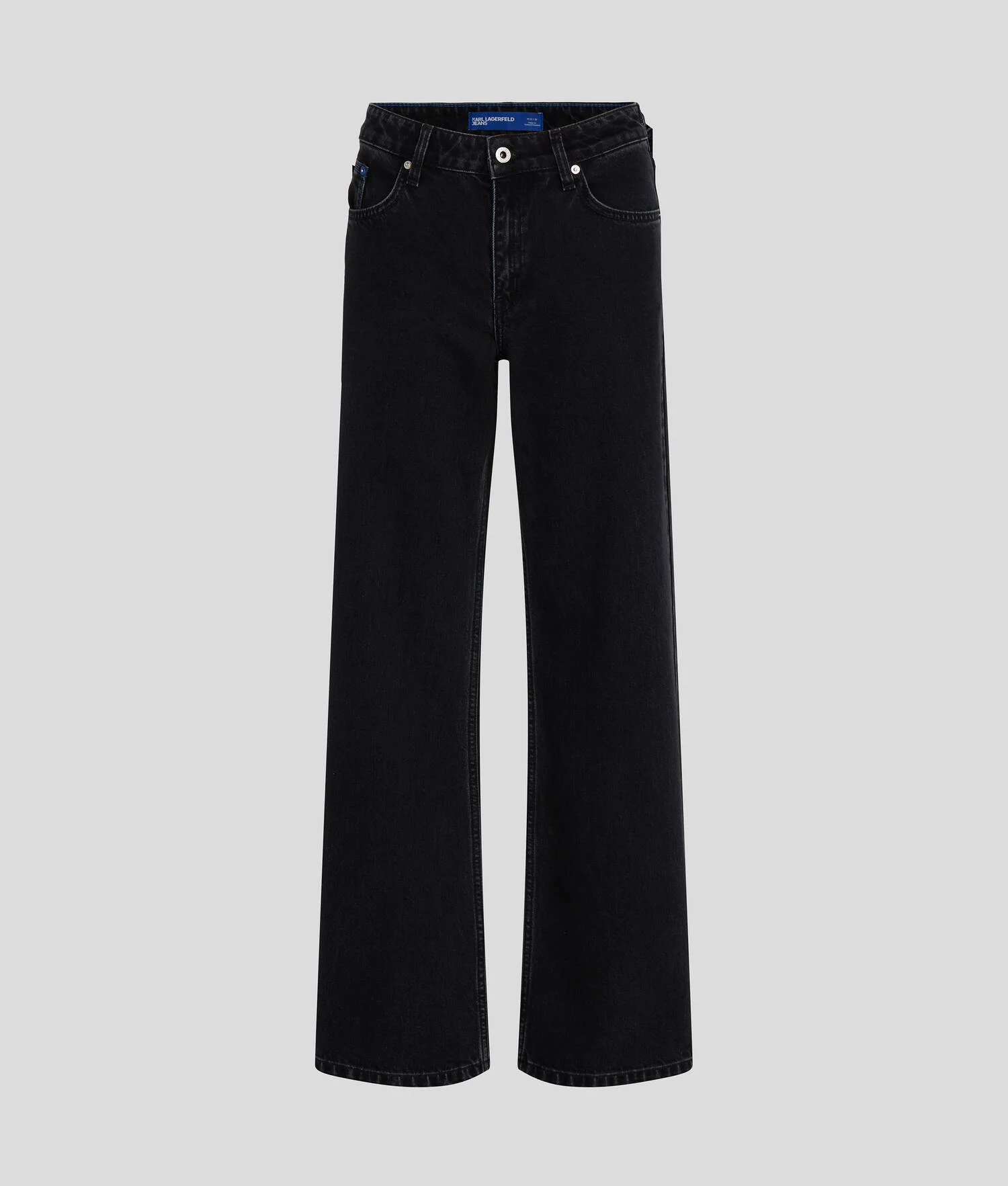 JEAN DÉCONTRACTÉ TAILLE MI-HAUTE