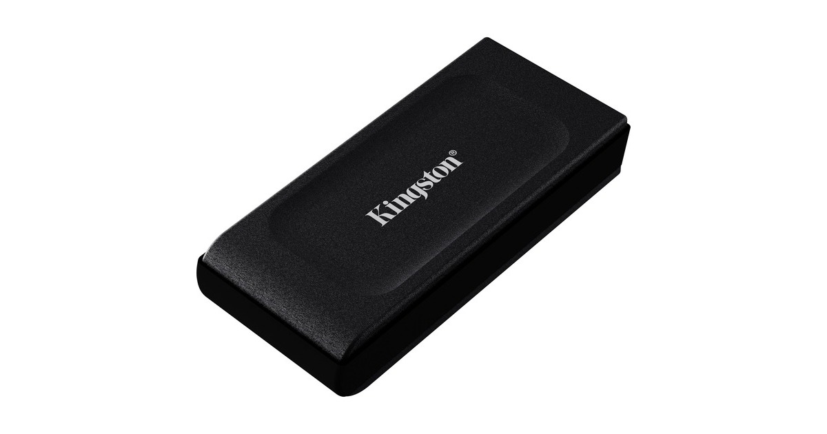 KingstonXS1000 Portable 1 TB externe SSD  (Zwart, SXS1000/1000G, USB-A 3.2 (10 Gbit/s))