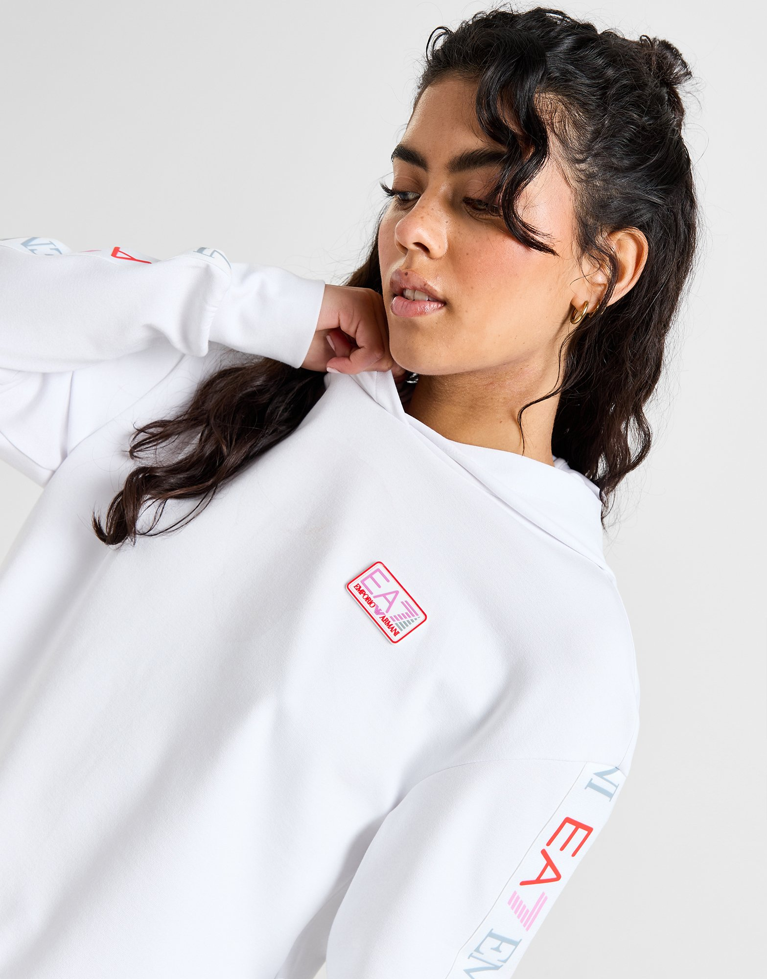 Emporio Armani EA7 Sweat à Capuche Ventus Femme