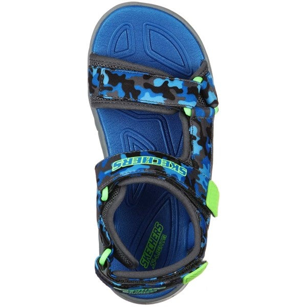 S-Lights Hypno Splash Sandal Blue/Lime
