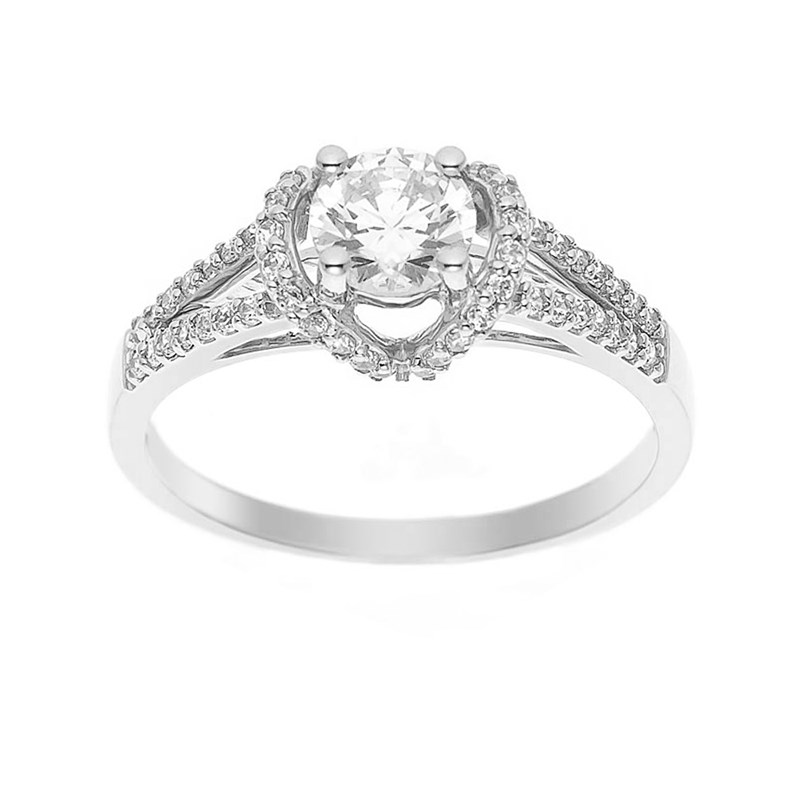 Bague - Corps en V - Argent 925