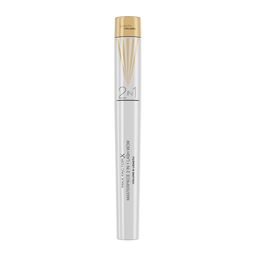 Max Factor Masterpiece 2-In-1 Lash Wow Mascara, Black Brown