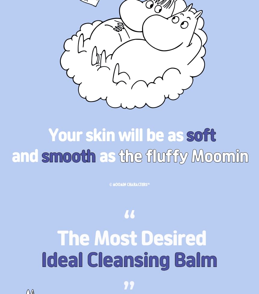 hwarang' - Bellflower Cleansing Balm MOOMIN Edition