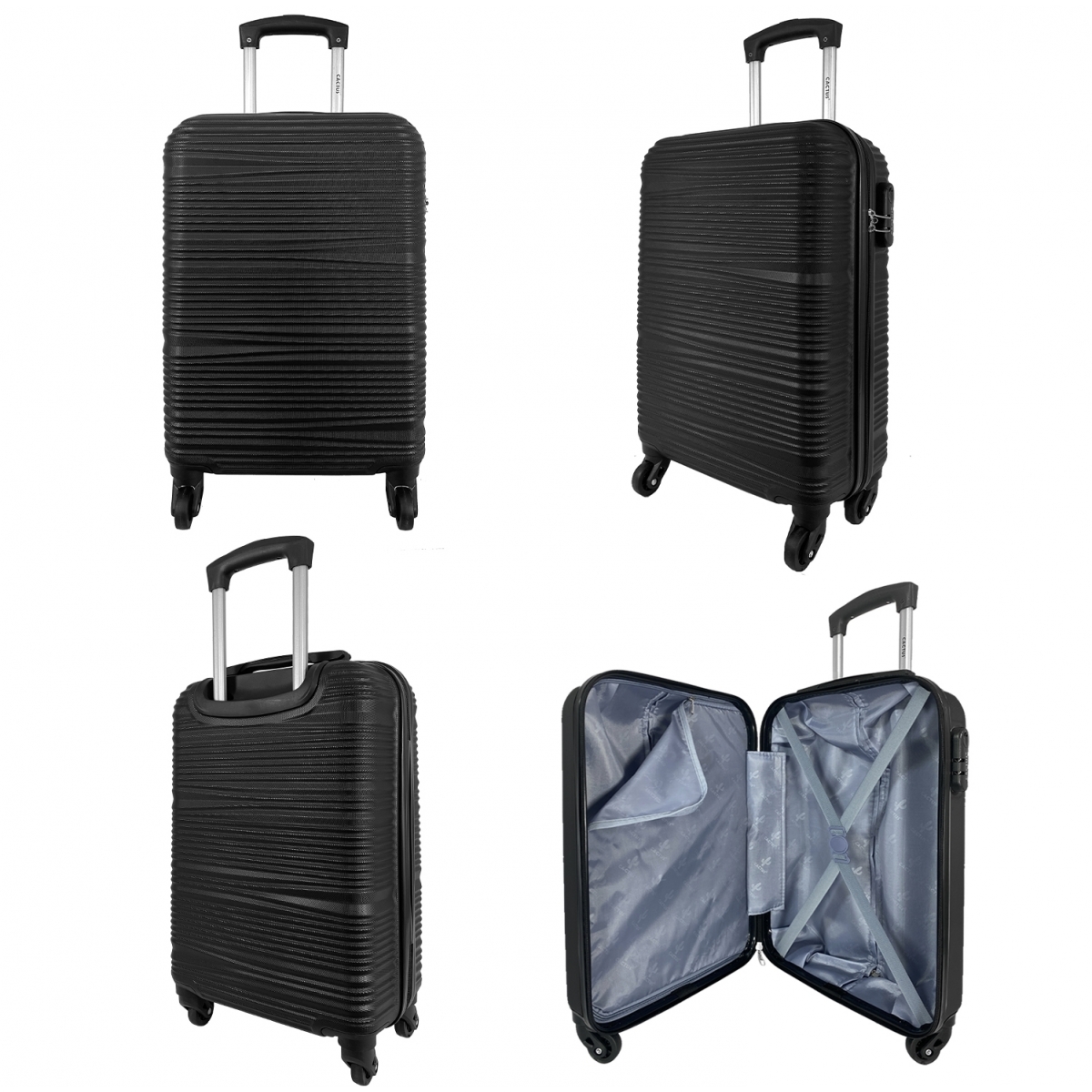 Cactus Lot 3 valises dont 1 valise cabine rigides Cactus ABS