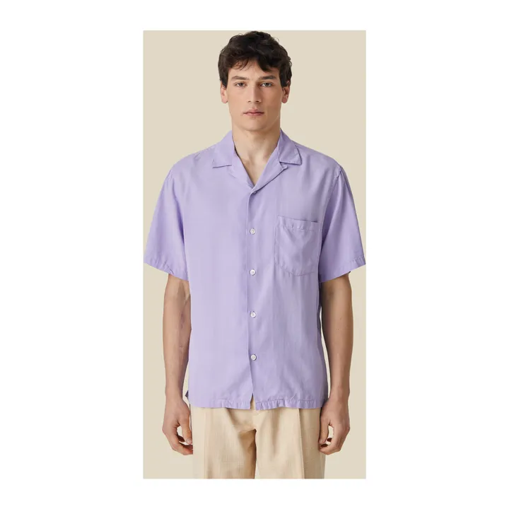 Portuguese Flannel Chemisette Dogtown Lyocell | Lavande