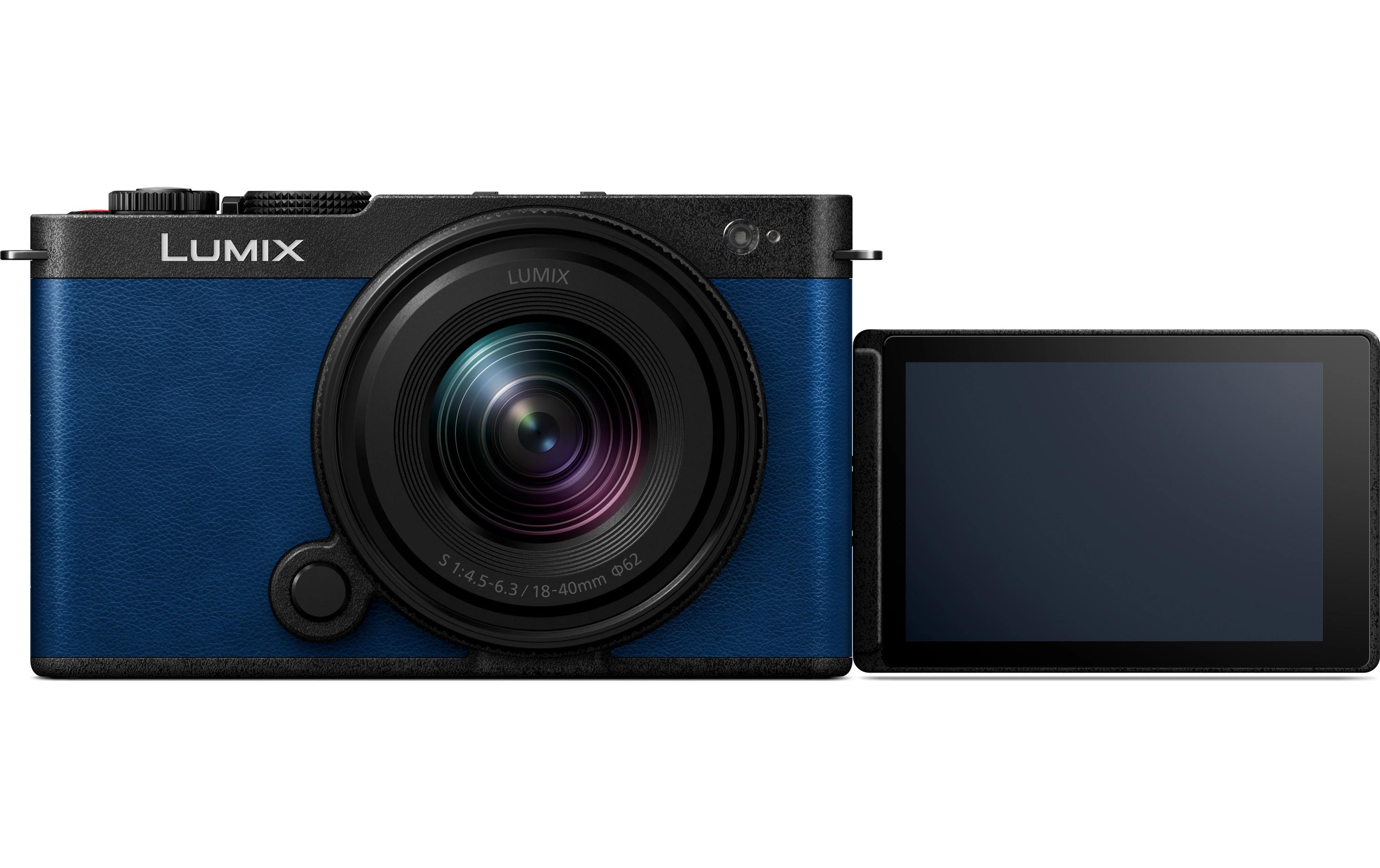 Fotokamera Lumix S9 Blau Kit Lumix S 18-40 mm F/4.5-6.3<br>Kompakte Open-Gate spiegellose Vollformatkamera inklusive Objektiv