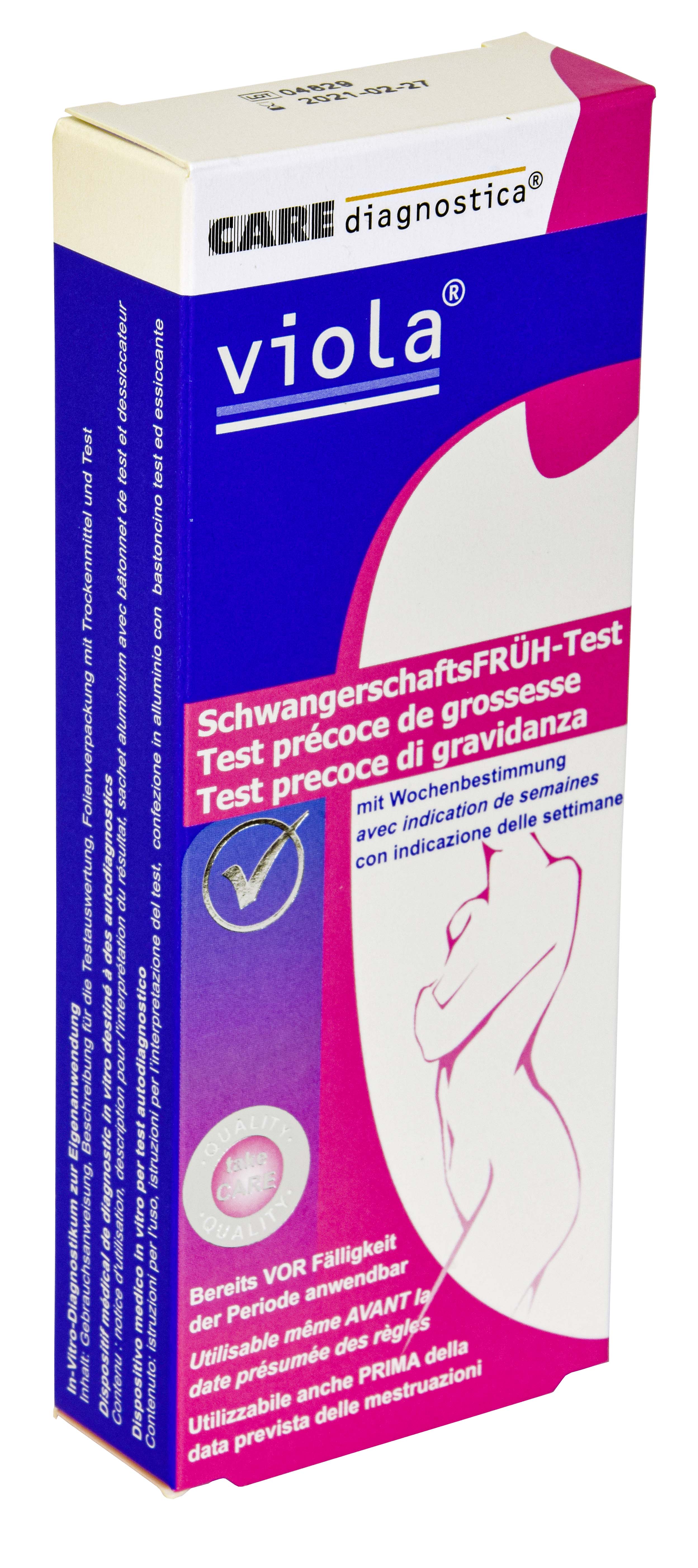 VIOLA Schwangerschaftsfrühtest 1 Stk