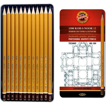 Koh-I-Noor Graphitstifte 12er Set 
