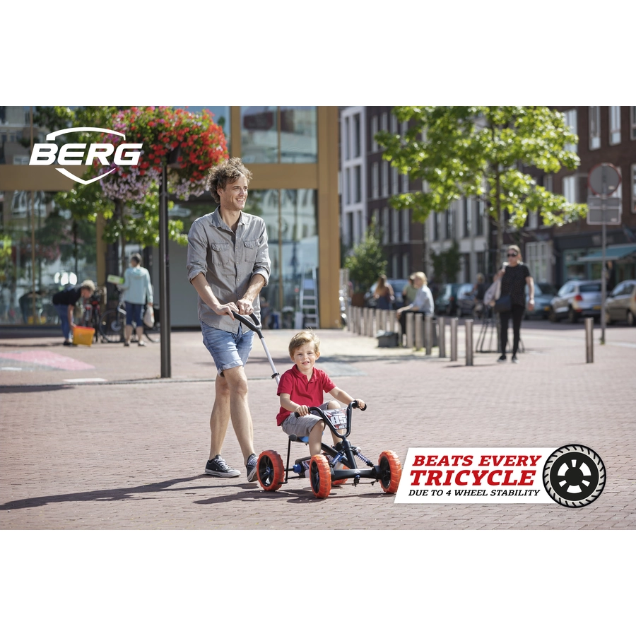 BERG Pedal Go-Kart Buzzy Nitro 2-in-1