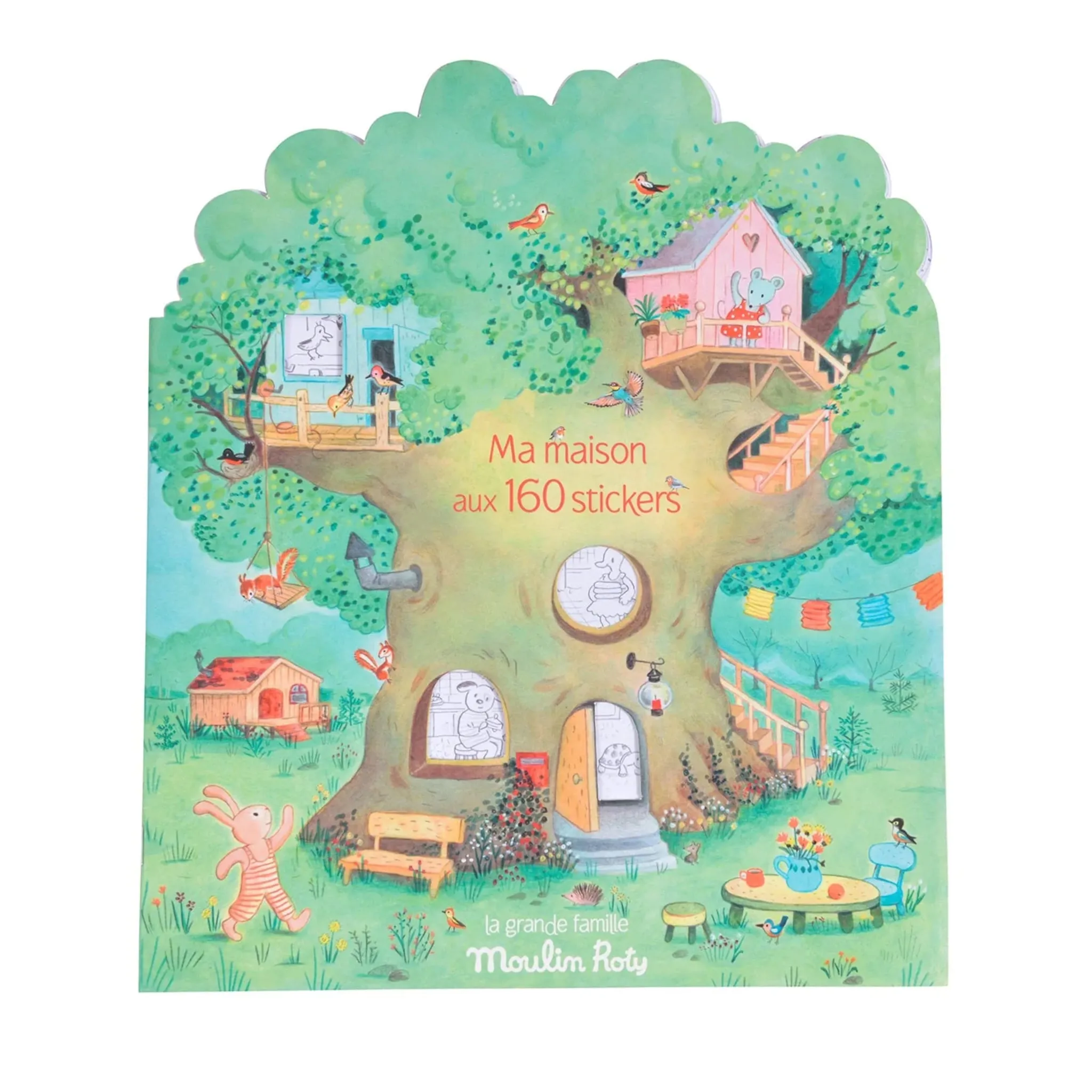 Moulin Roty Cahier D'Autocollants La Grand