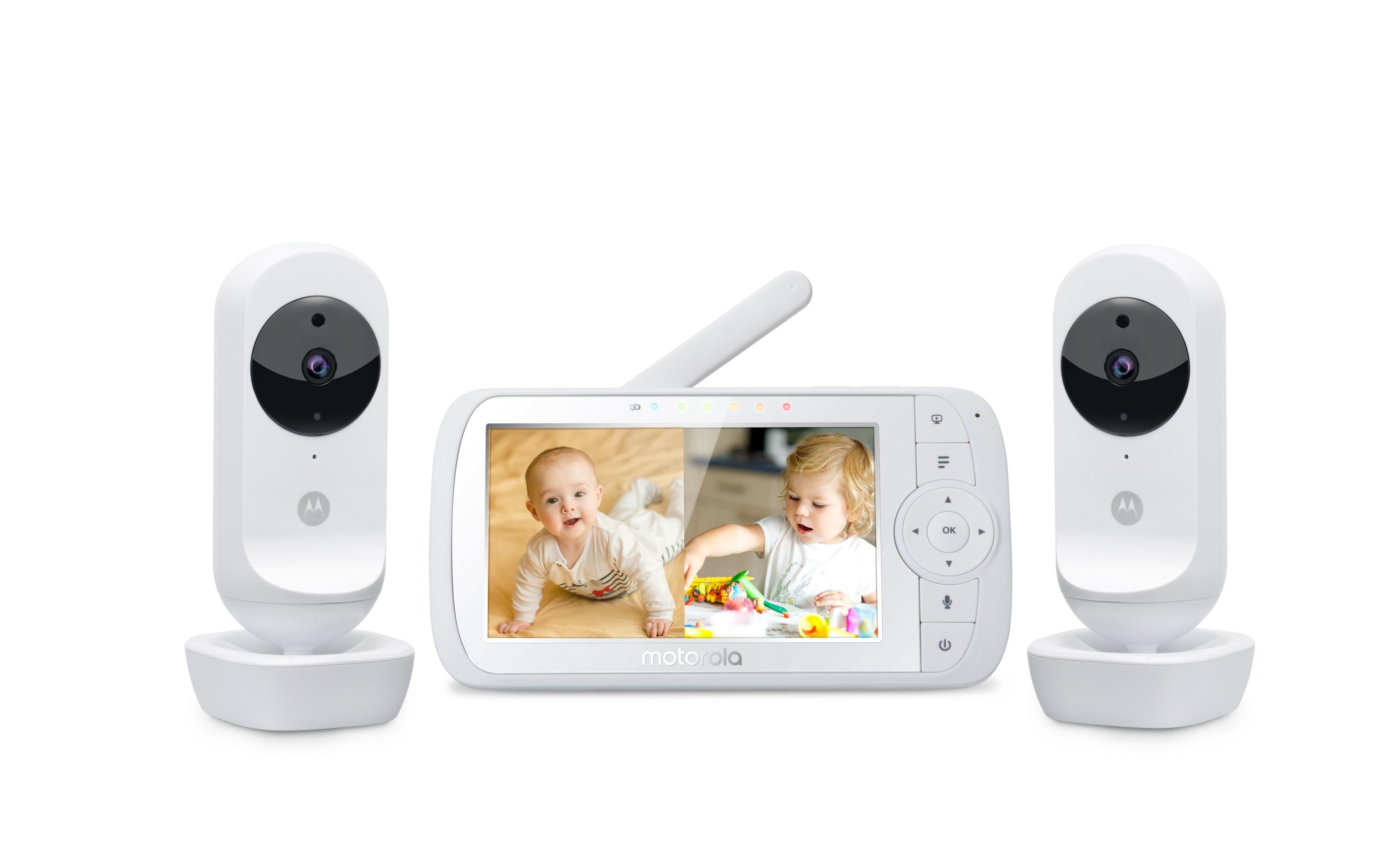 Babyphone Video VM35-2<br>Video-Babyphone 5.0 Zoll Display mit zwei Kameras