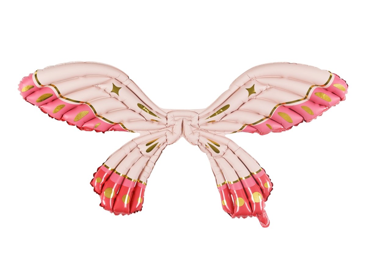 Vlinder Helium Ballon Roze Leeg 50cm