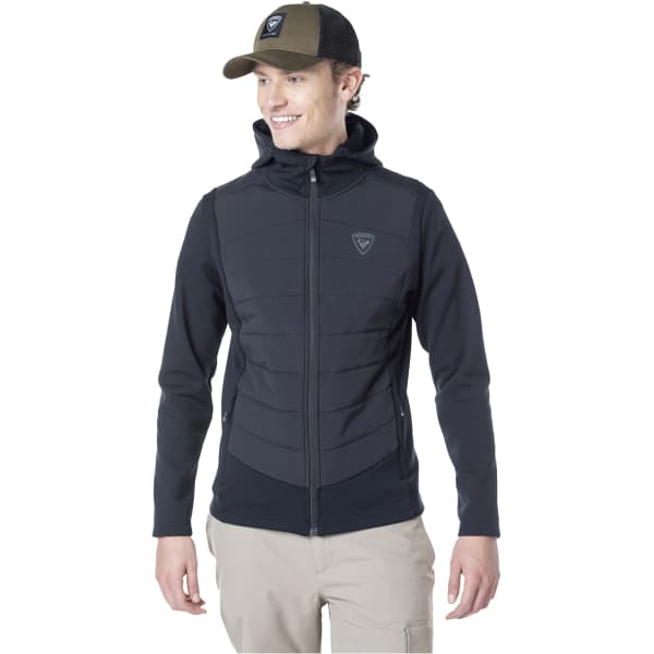 Veste polaire ROSSIGNOL CLASSIQUE HYBRID CLIM M BLACK