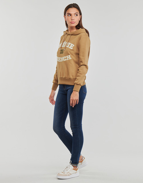Only - ONLJENNI L/S FENCH HOOD CS SWT - Marron