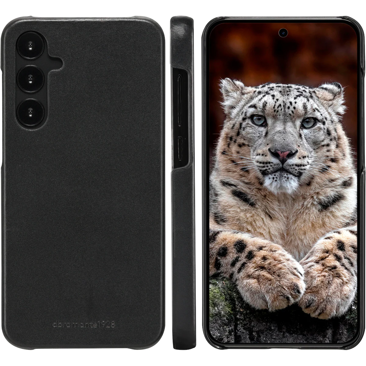 Dbramante1928 Lynge Samsung Galaxy A55 5G lommeboketui (sort)