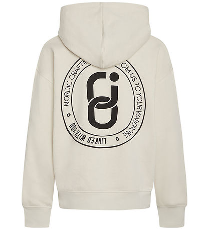 Grunt Kapuzenpullover - GrLoish - Kreide