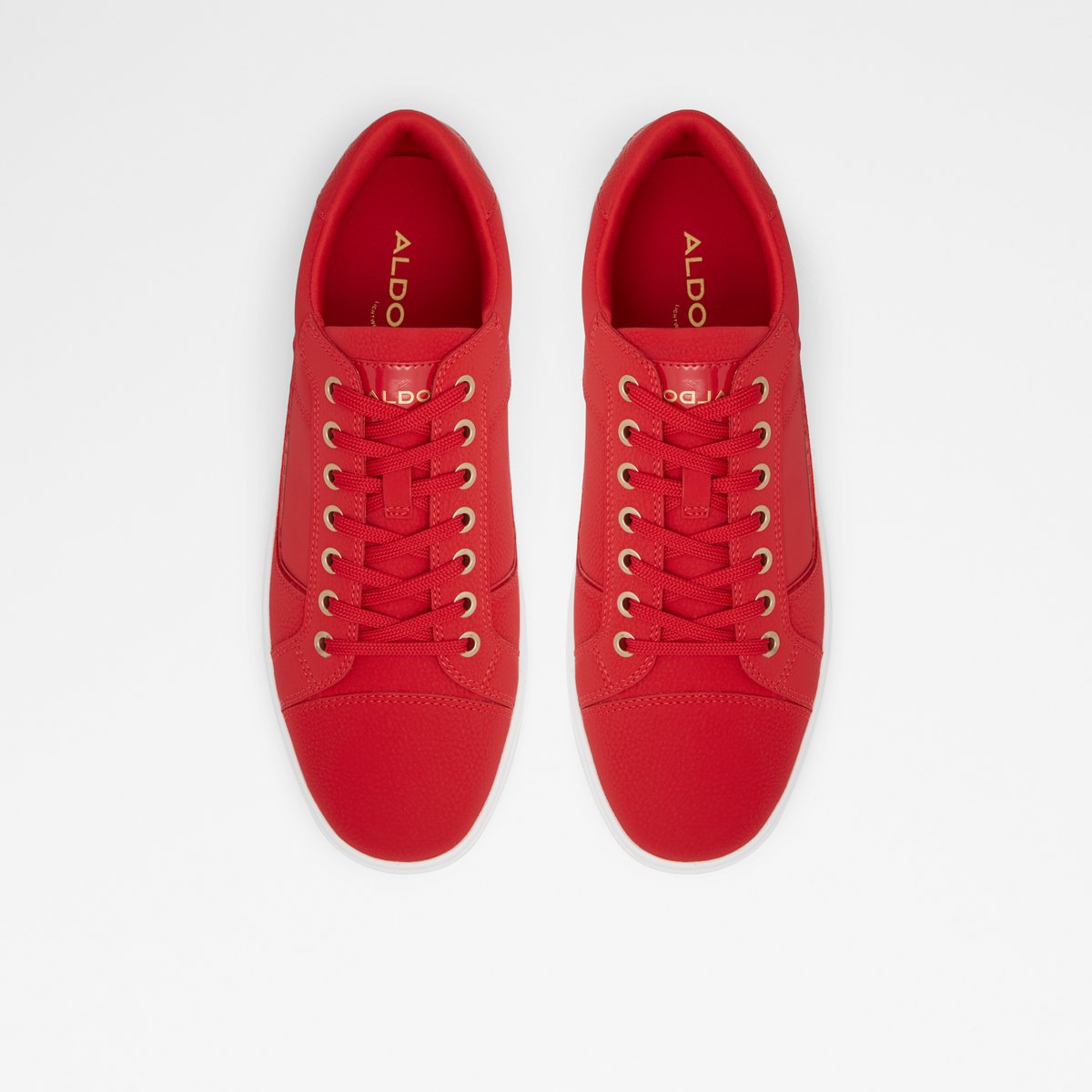 Popstep Bright Red Men Low top