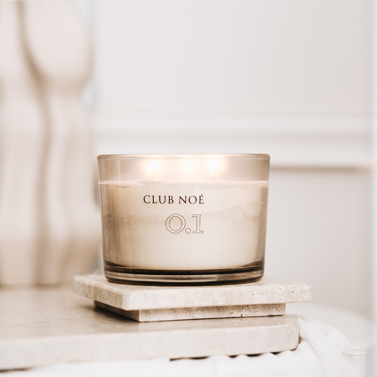 Bougie parfumée - 0.1 - Cèdre & jasmin - 350 g