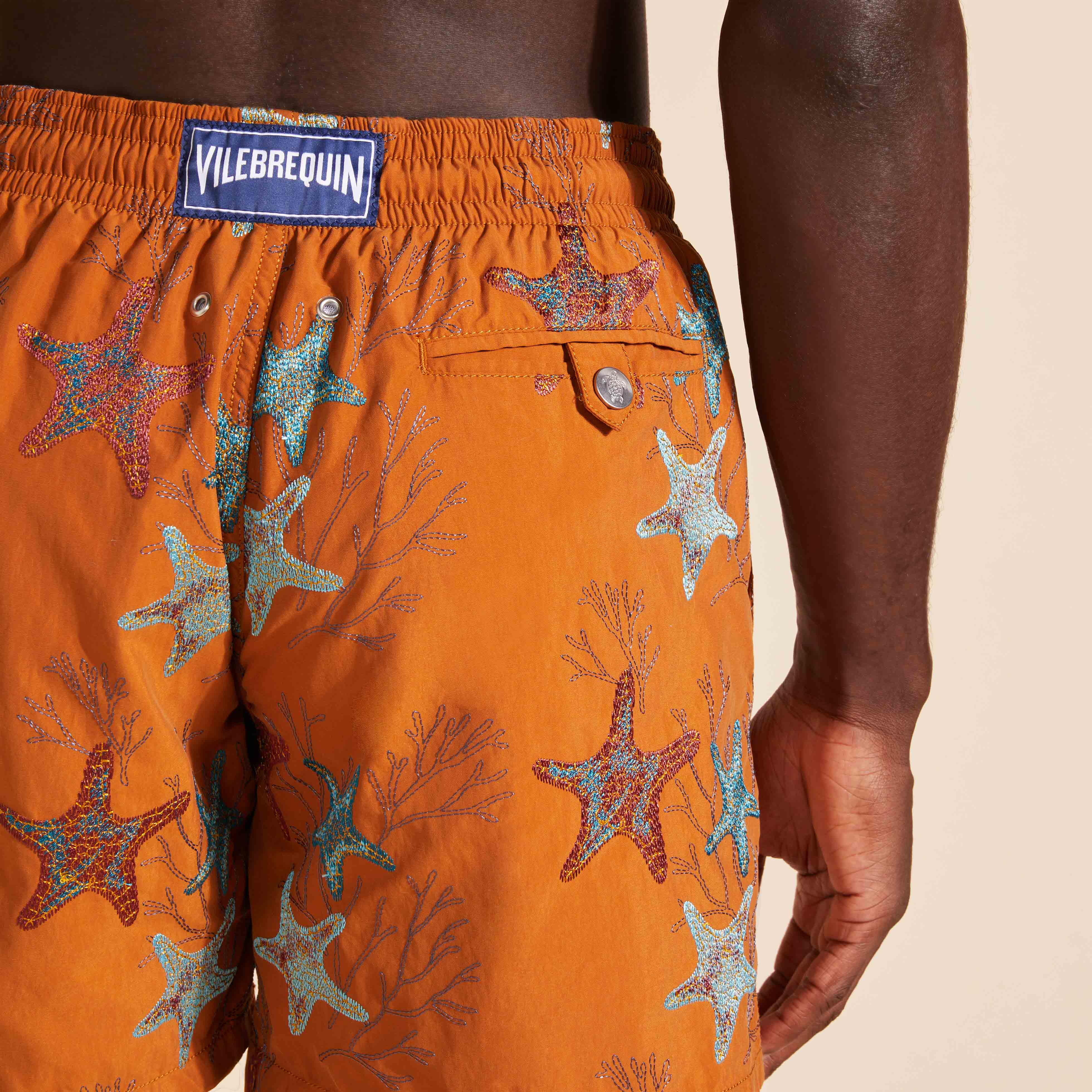 Maillot de bain homme brodé Glow Stars - Édition Limitée