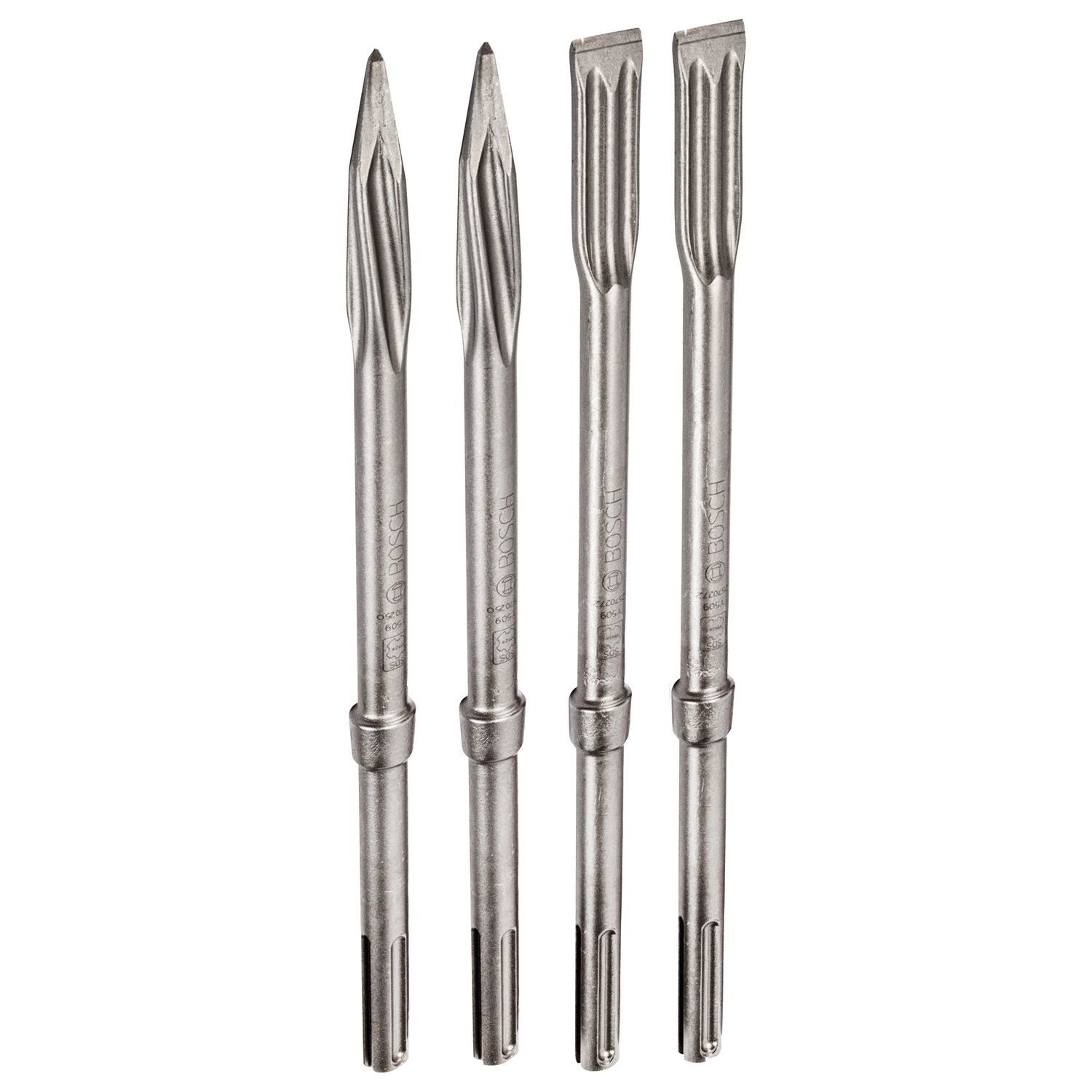 Bosch Professional RTec Beitelset SDS-Max 400x25mm - 4-delig - 2607017368