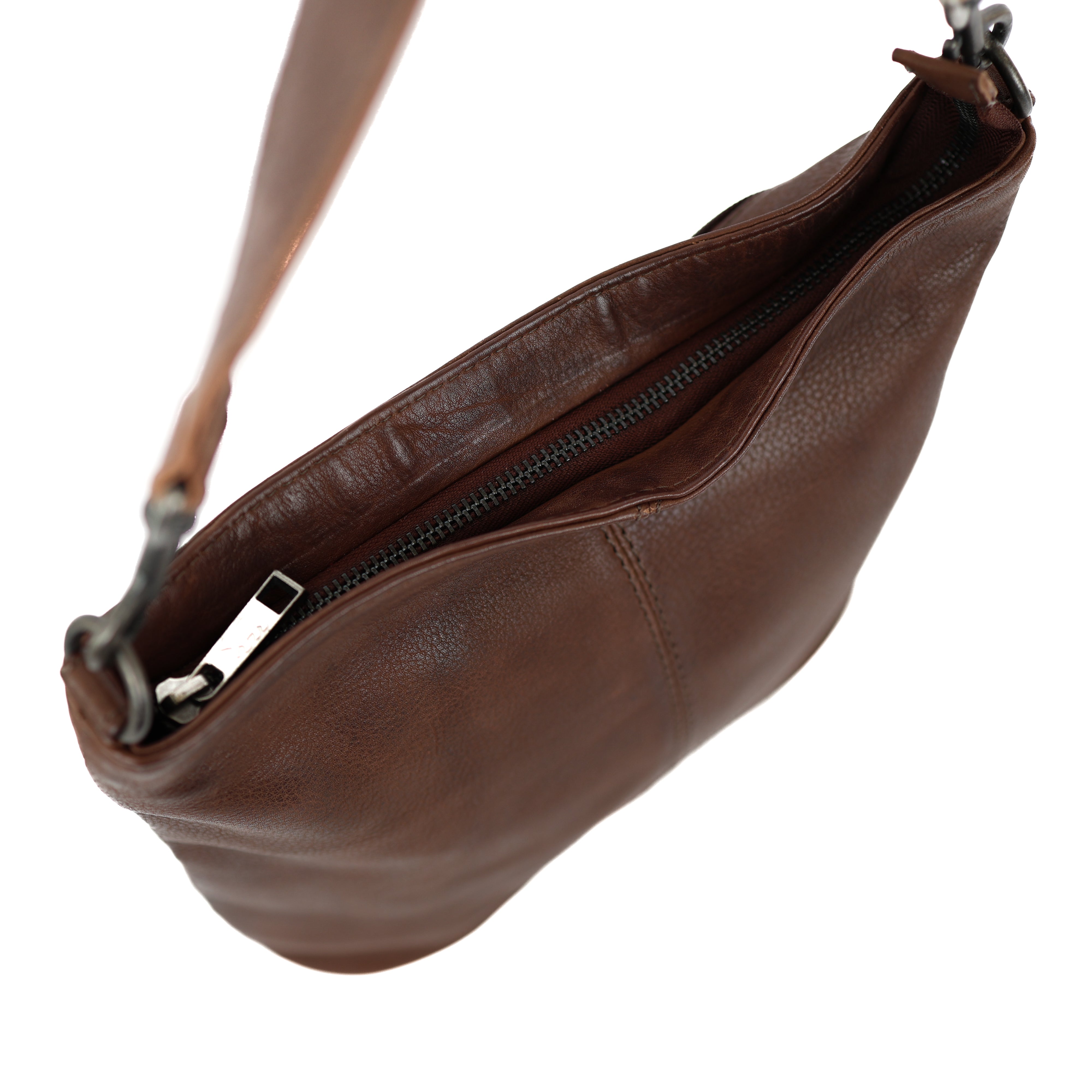 Buideltasje 'Caprica' donkerbruin Donkerbruin
