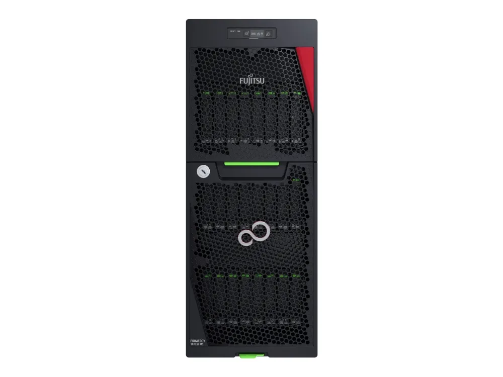 Fujitsu PRIMERGY TX1330 M5 - Server - tower - envejs - 1 x Xeon E-2334 / op til 4.8 GHz - RAM 16 GB - non-hot-swap 2.5