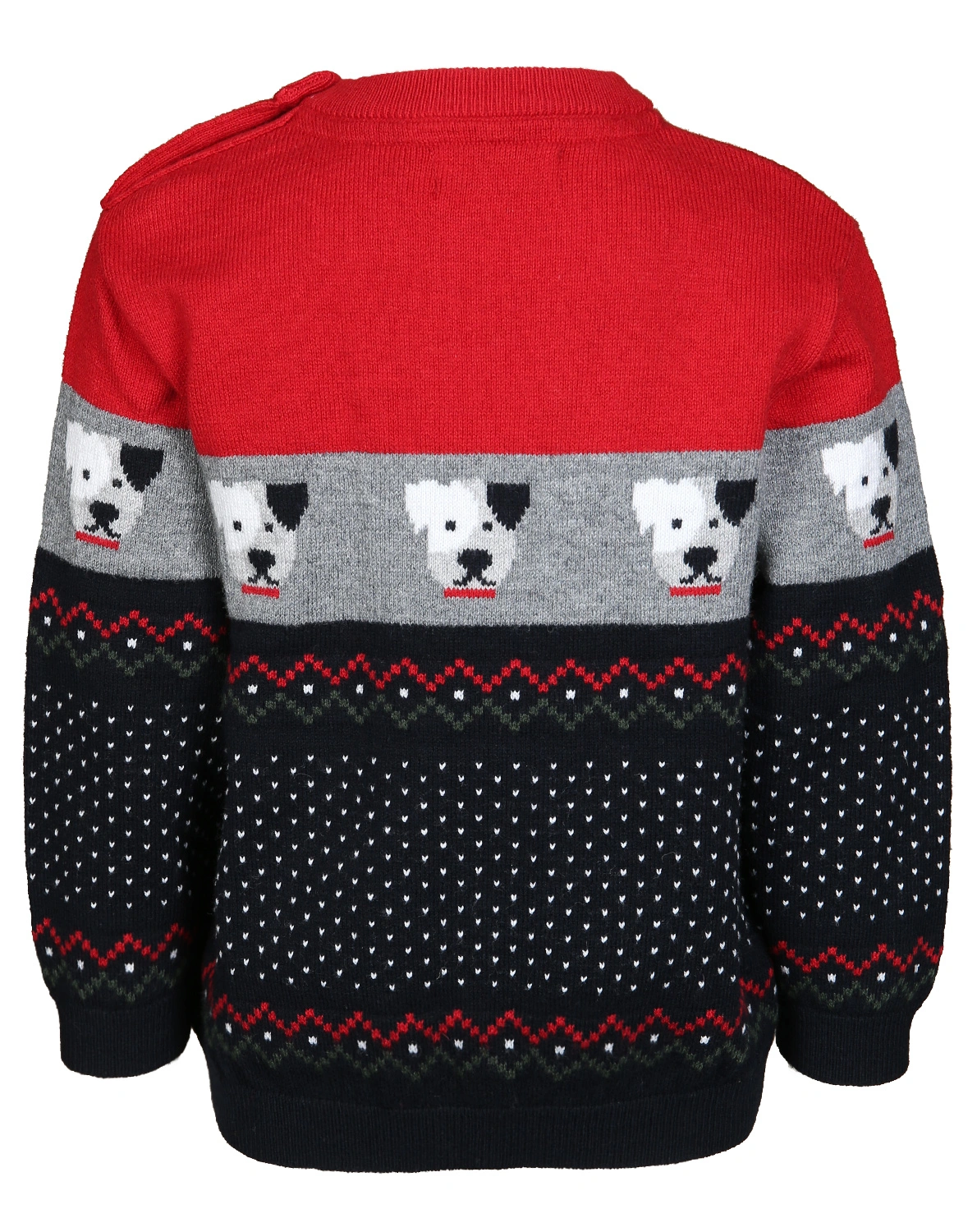 Strickpullover WINTER WOOF in rot