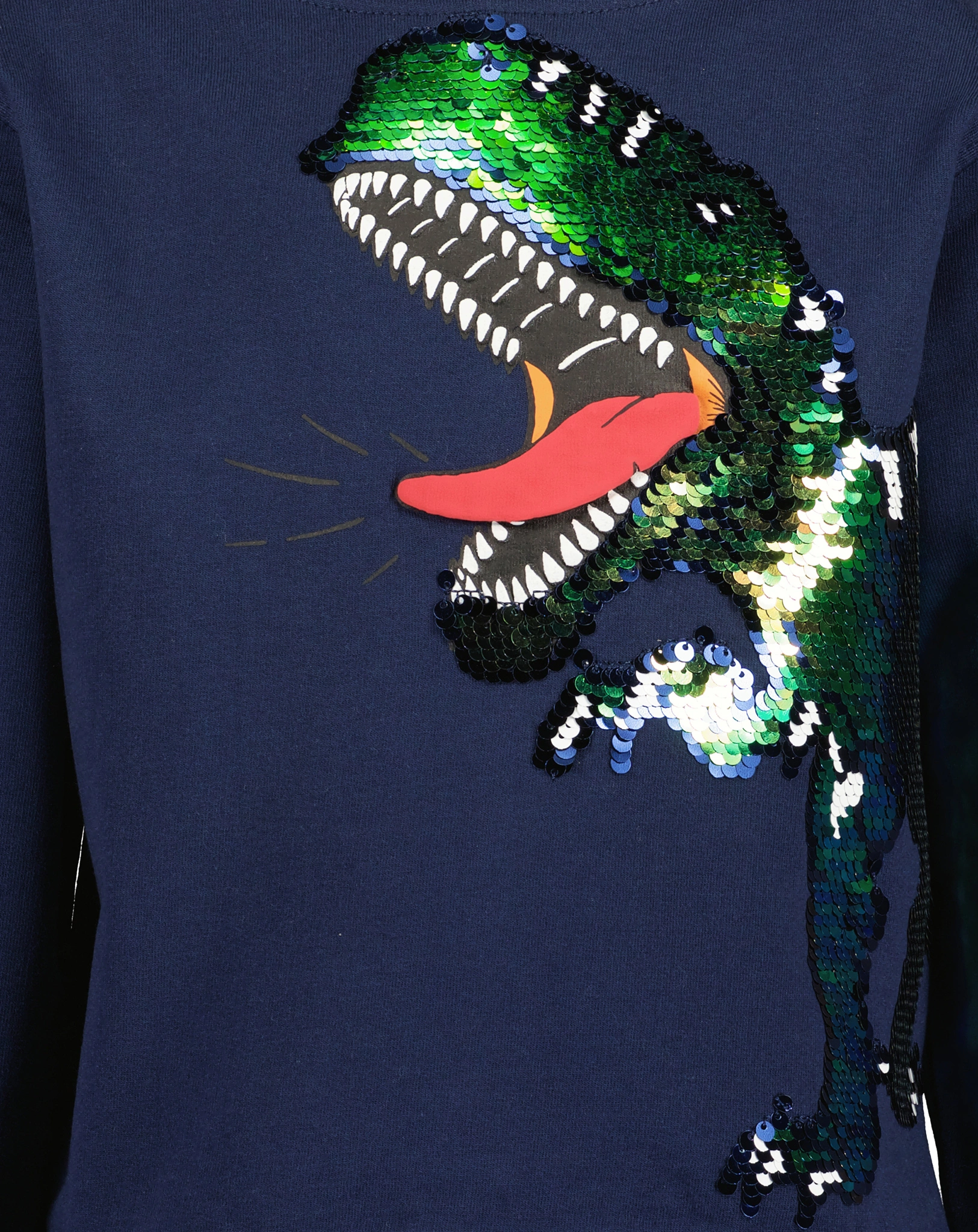 Sweatshirt ROARING DINO in ultramarin