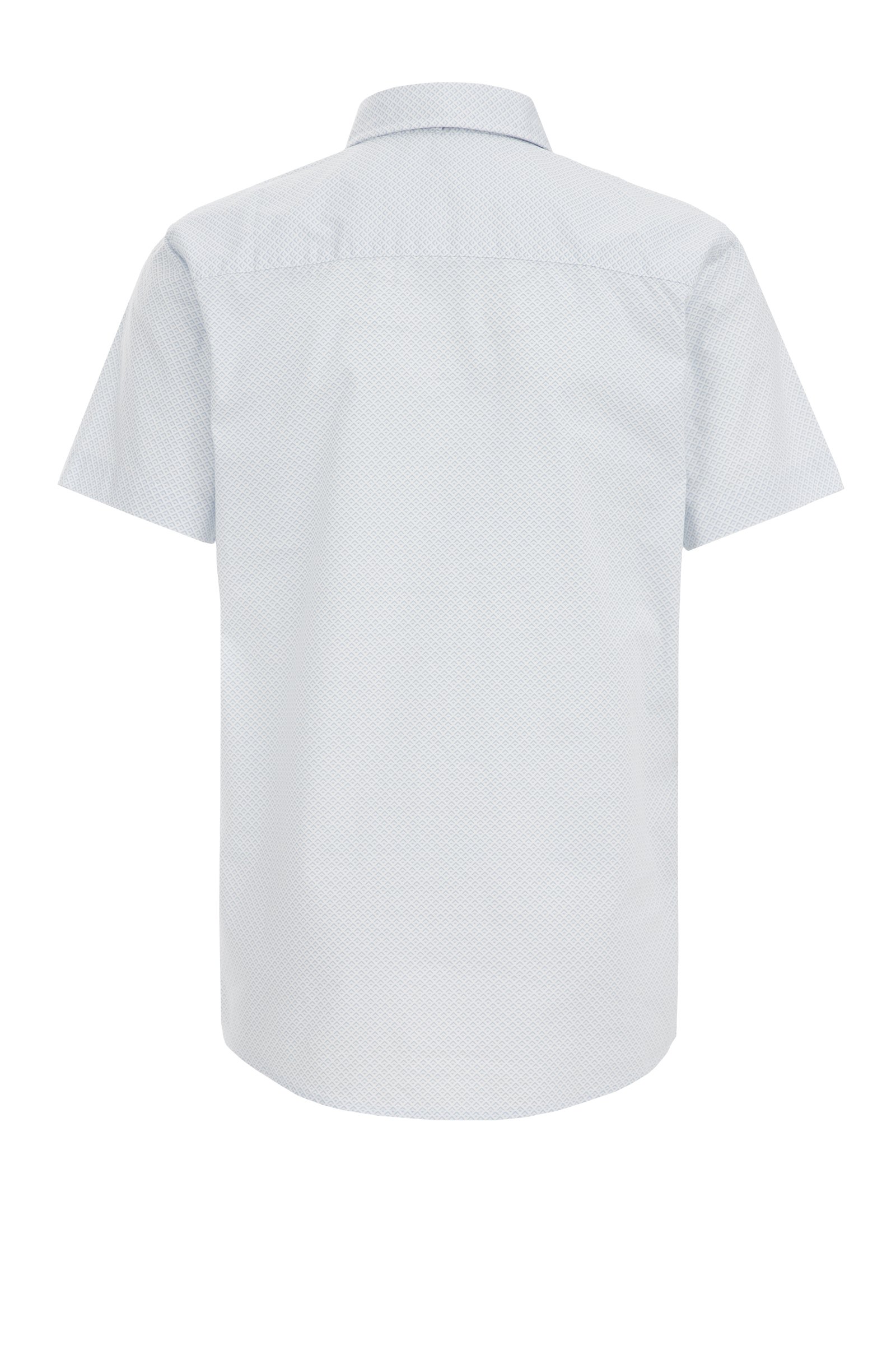 Jongens overhemd met dessin WE Fashion Blauw