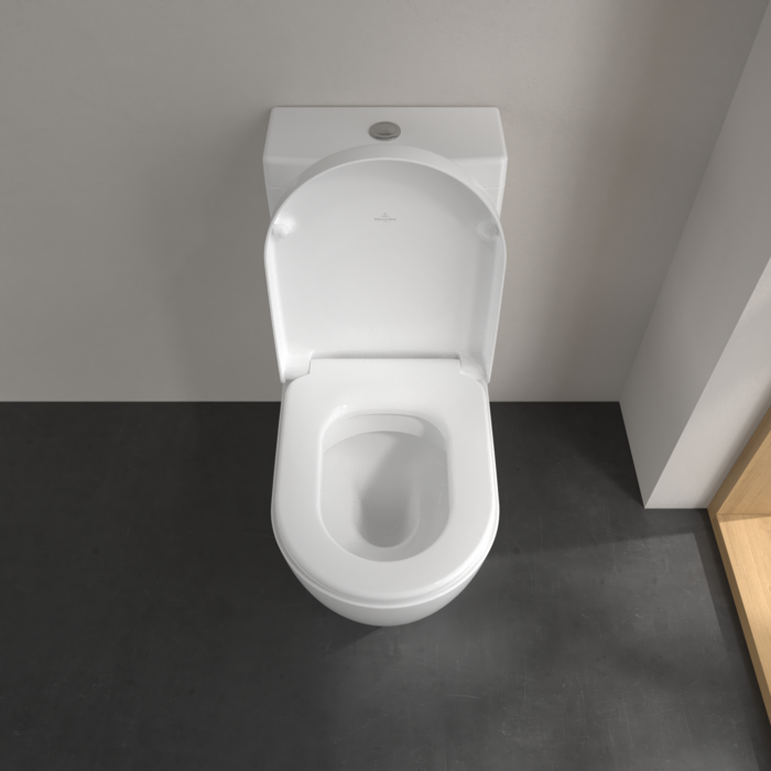 Villeroy & Boch Subway 2.0 randloos duoblok toilet CeramicPlus wit glans