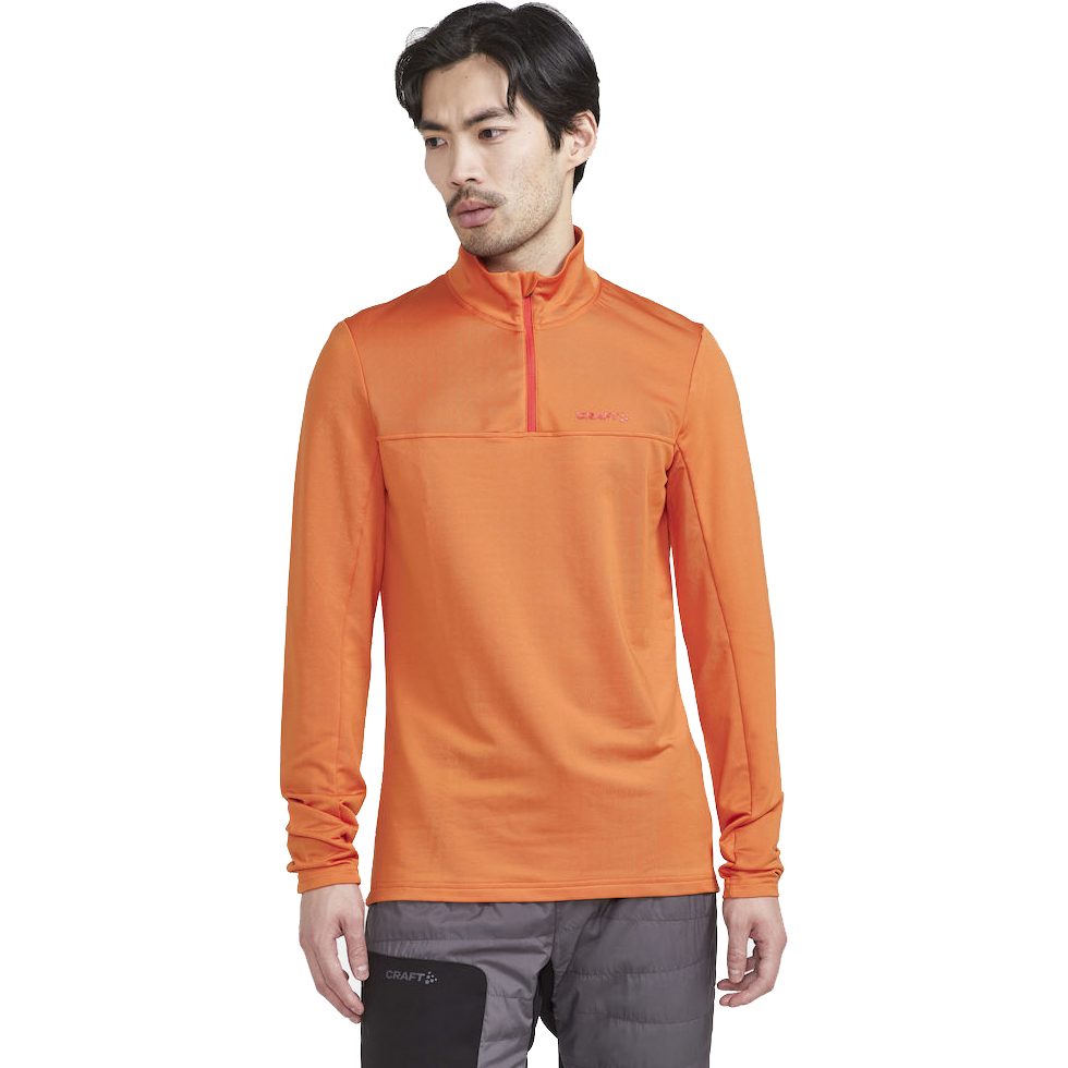 Craft Core Gain Midlayer Herren chestnut