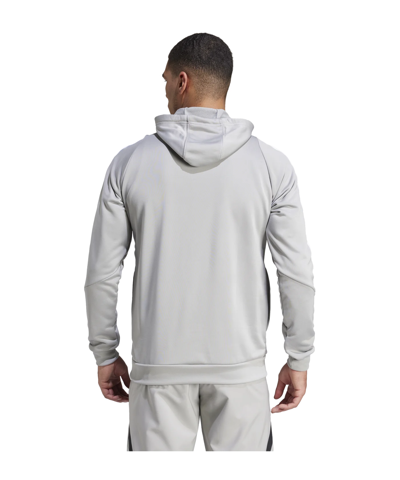adidas Tiro 24 Training Hoody Grau Weiss