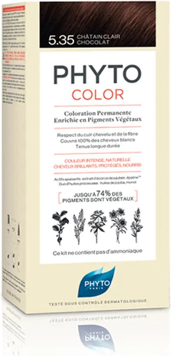 Phyto Paris Phytocolor collection 5.35 chatain clair chocolat (1 stuk)