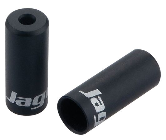 OPEN Alu-Bremskabelhüllenendhülse, 4 Stk. schwarz  5mm