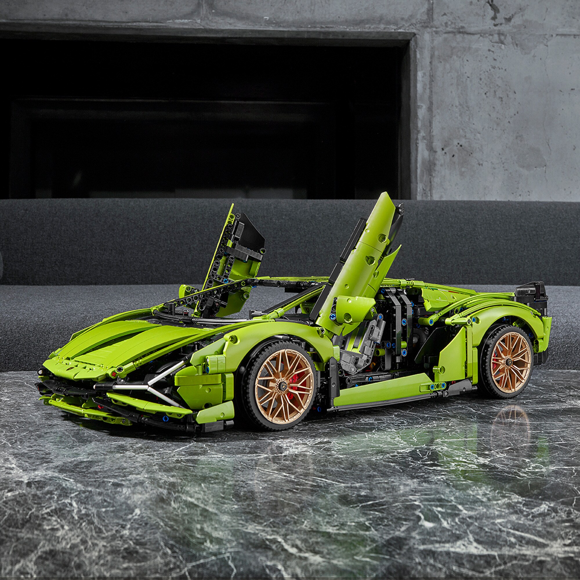 LEGO Konstruktionsspielzeug Technic Lamborghini Sián FKP 37