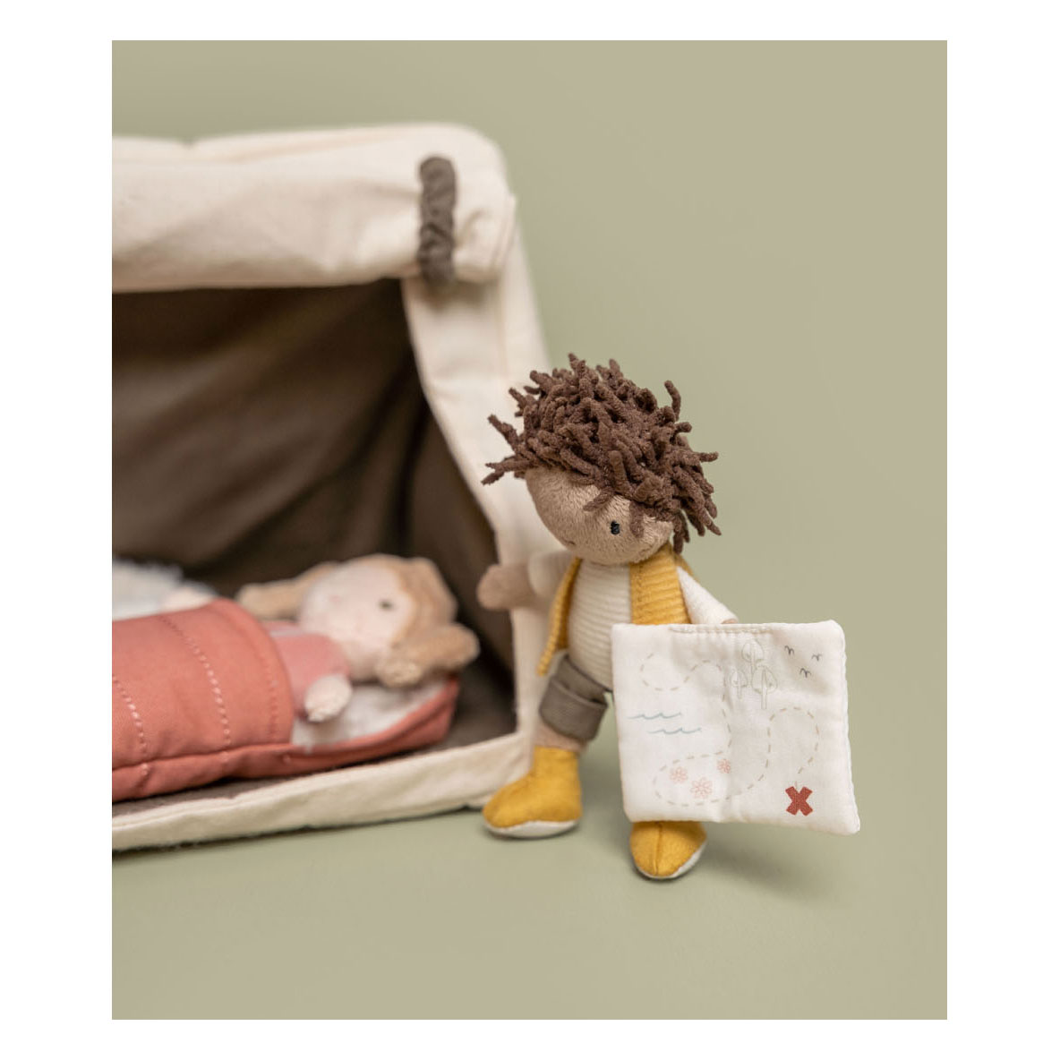 Little Dutch Jake en Anna Poppen Kampeer Speelset