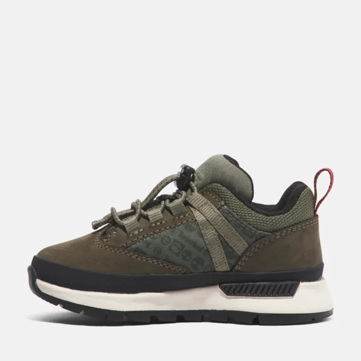Euro Trekker Trainer para crianças pequenas na cor verde.