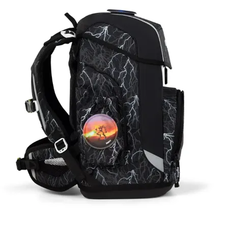 ergobag CUBO LIGHT Schulrucksack-SetSuper ReflektBär, 6-teilig
