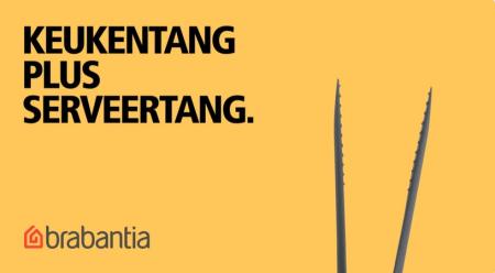 Tasty  Keukentang plus serveertang - Granite Grey