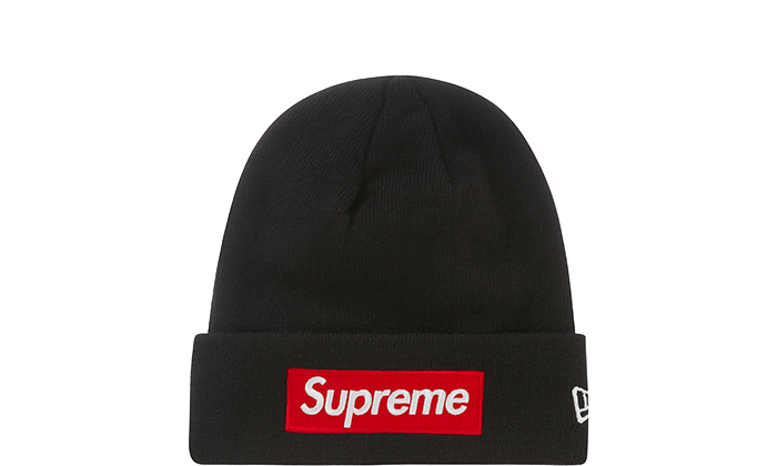 Supreme New Era Box Logo Beanie (FW22) Black