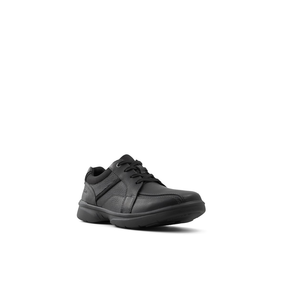 CLARKS-Brdleywalk-w-Avec lacets - Talons plats - Noir