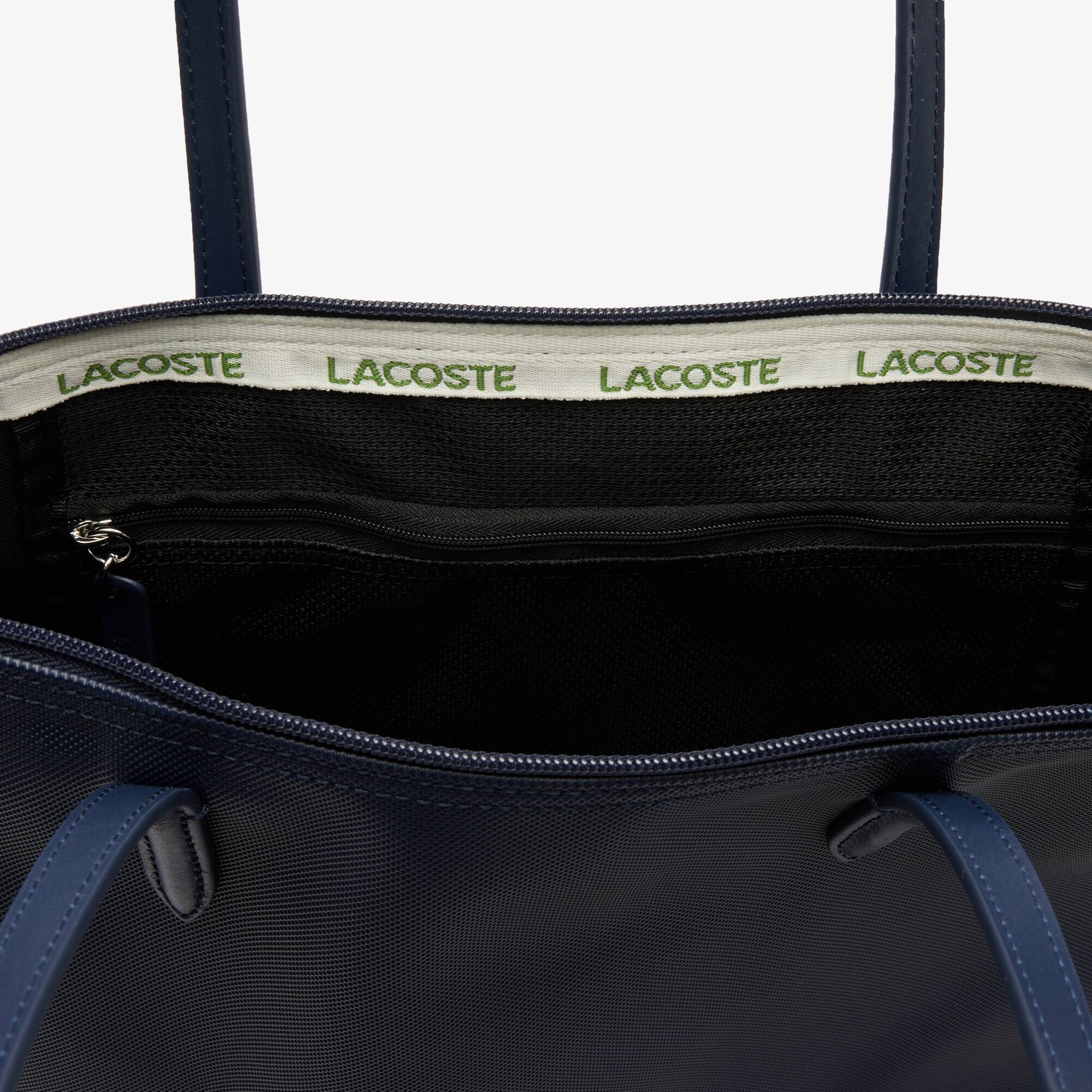 Damen L.12.12 Concept Vertikale Tote Bag mit Reißverschluss Taschen - Blau - Lacoste - Damen