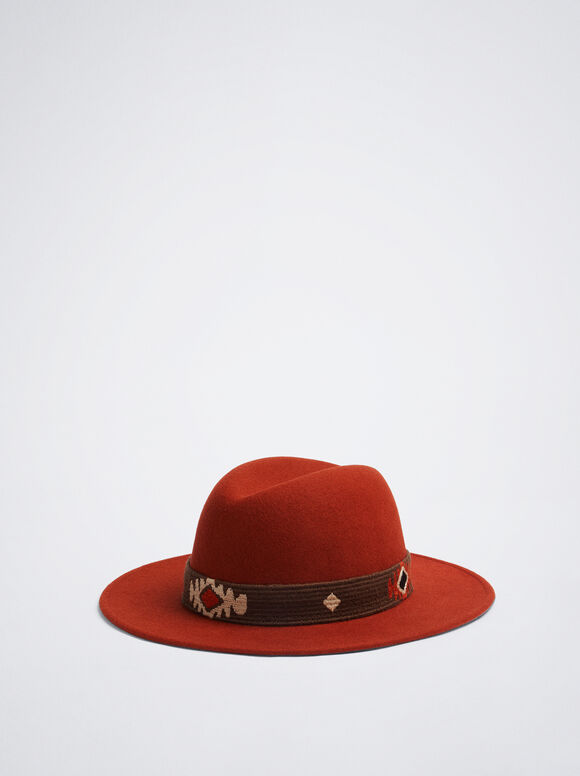 Gorro de lã - Laranja