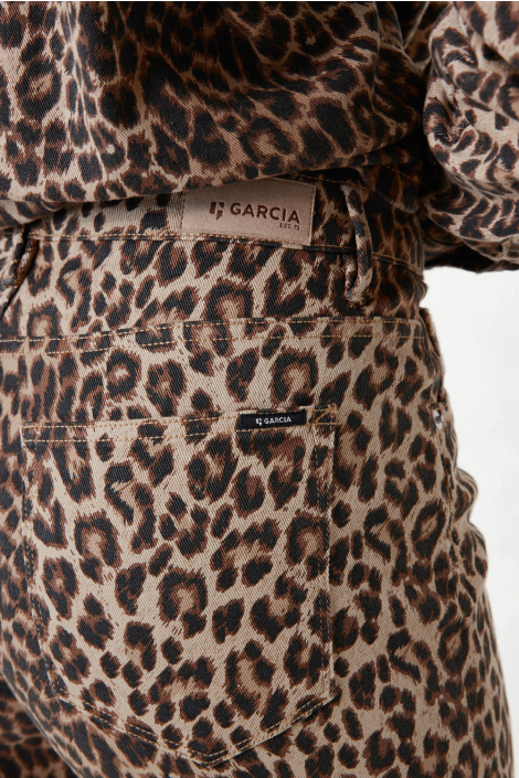 Garcia bruine dames broek