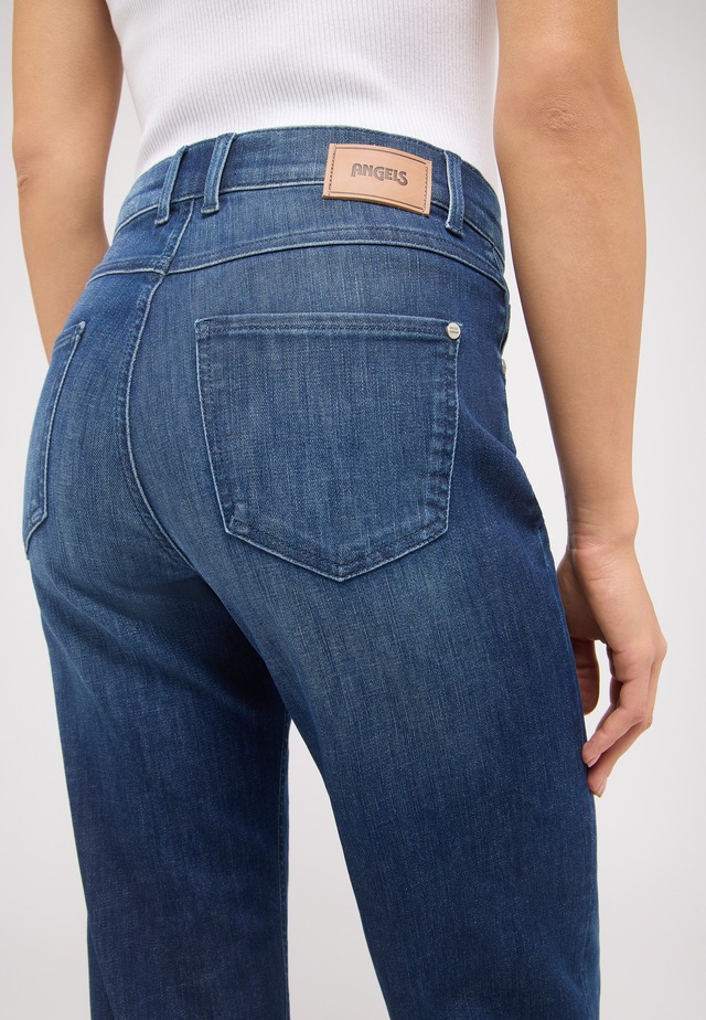ANGELS Straight-Jeans »LARA TU«, mit umgeschlagenem Bein