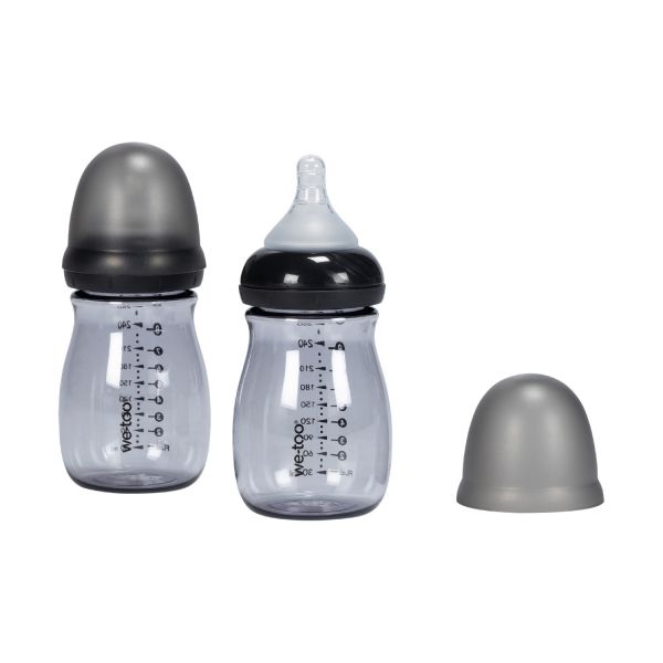 We-Too Standaardfles PPSU - 260 ml - Oatmeal - 2-pack