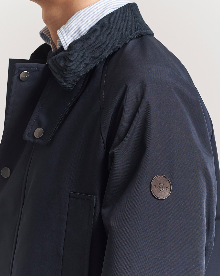 GANT Spring Decker Jacket Evening Blue
